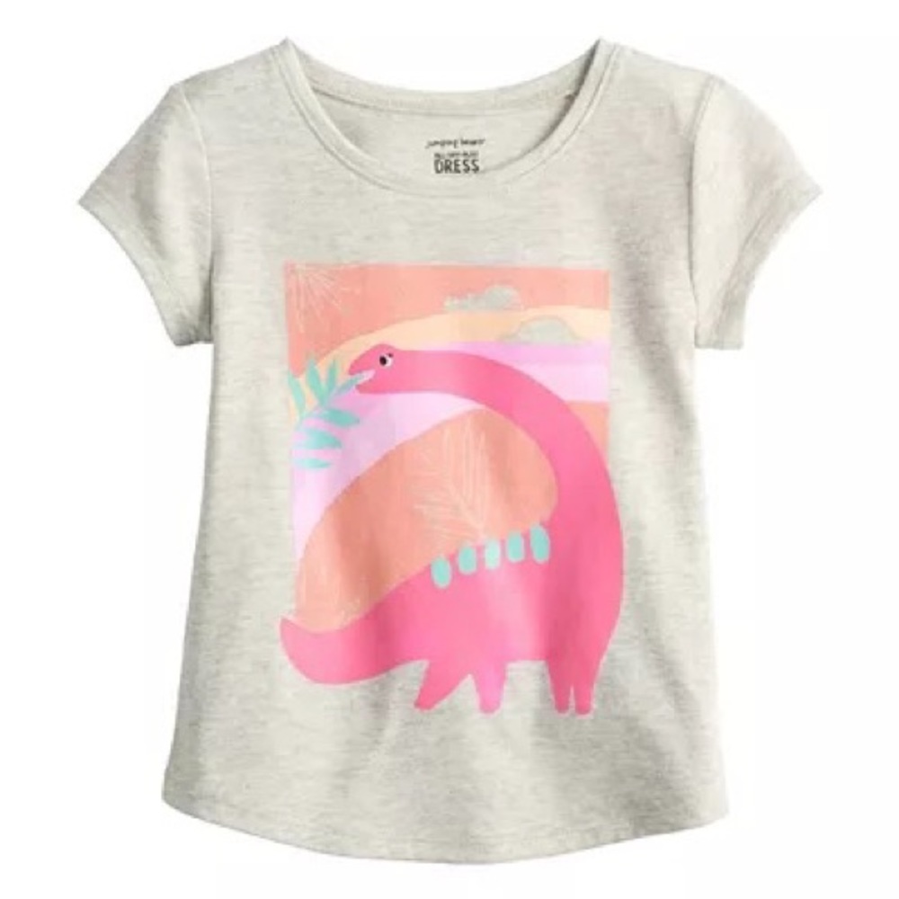 Toddler Girl
Jumping Beans®
Shirttail Graphic
Tee